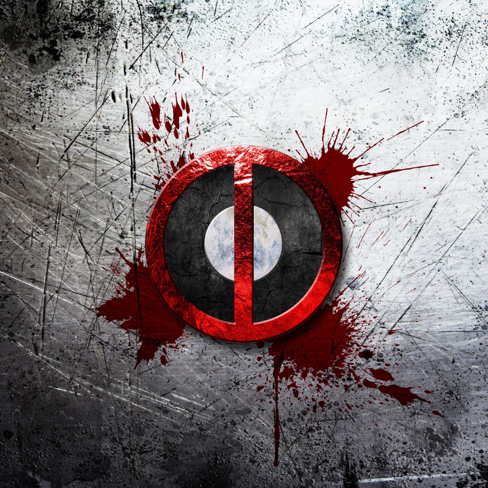 Deadpool Logo 4K UHD Wallpaper
