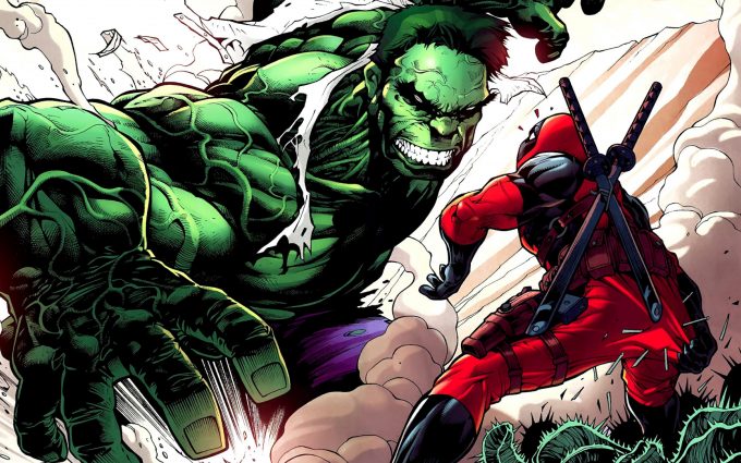 Deadpool vs Hulk 4K