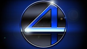 Fantastic Four (2005) Blue Logo HD