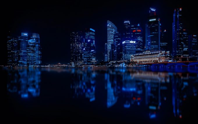 Singapore At Night HD