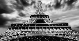 The Eiffel Tower (Black and White) HD