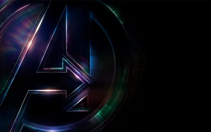 Avengers Infinity War 2018 Logo 4K