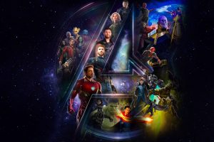 Avengers: Infinity War (2018) Logo HD