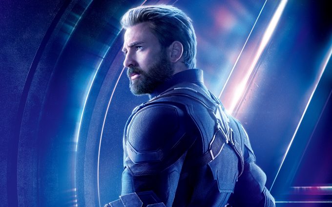Avengers Infinity War 2018 Captain America 8K Ultra HD