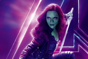 Avengers Infinity War 2018 Gamora 8K Ultra HD
