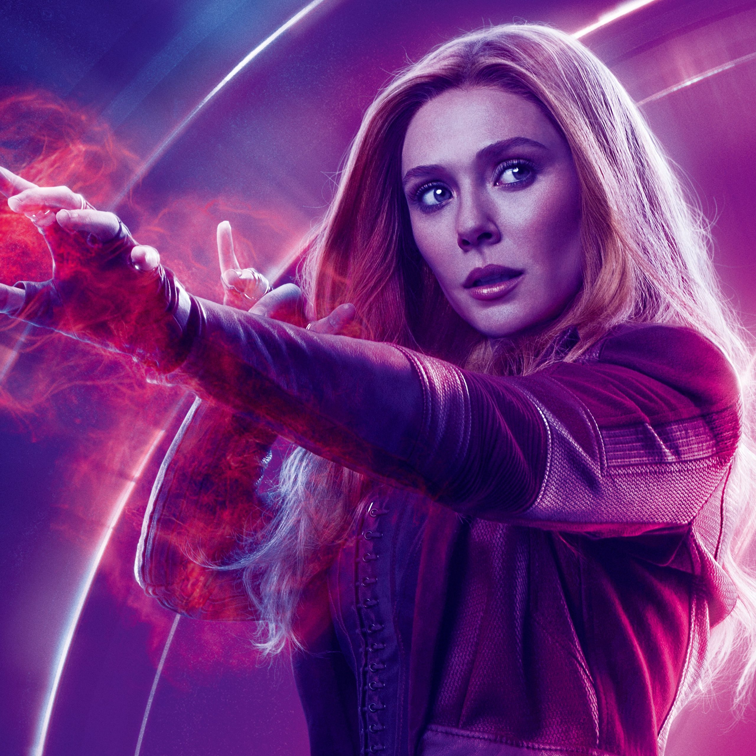 Avengers: Infinity War (2018) Scarlet Witch 8K Ultra HD Wallpaper